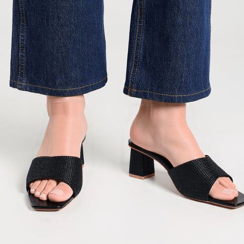 Women Formal Block Heel - 62755S - Block Heel - Walkeaze
